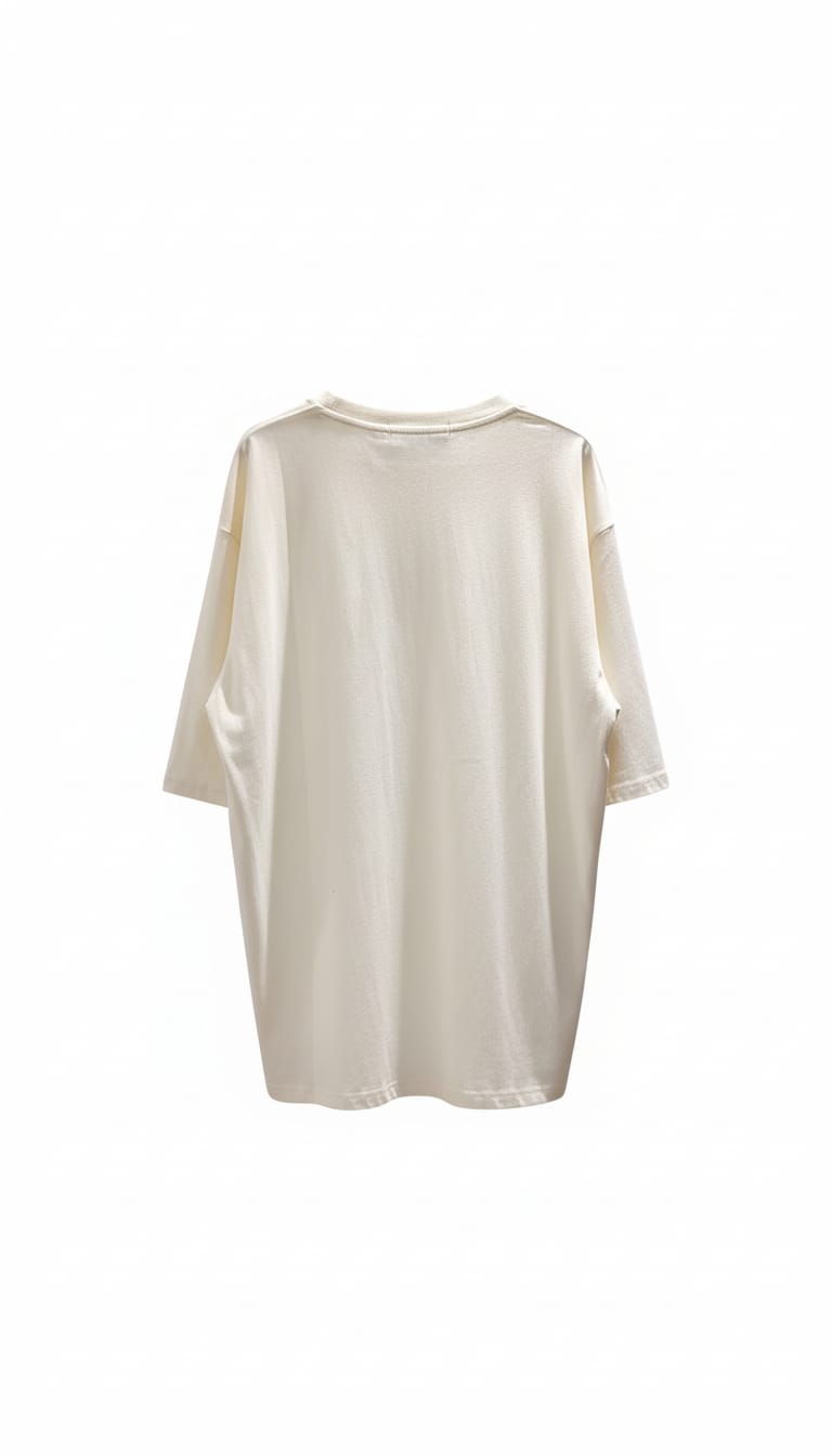 Premuim Quality Amiri Inspired Biker Motorcycle Graphic Oversized T-Shirt - Cream / Green / Blue | Unisex Streetwear Tee